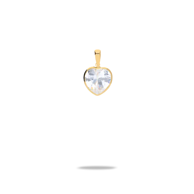 18k gold charm