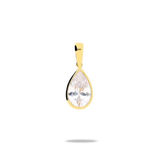 18k gold charm