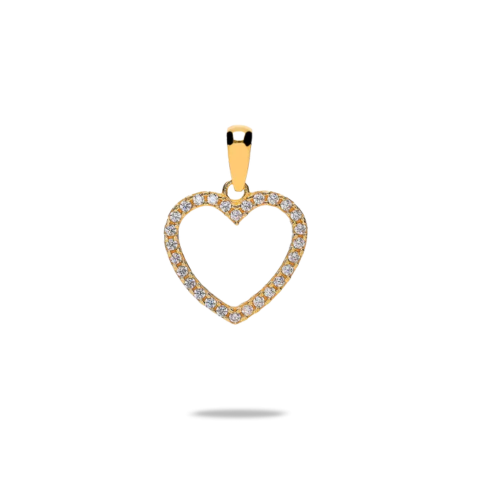 18k gold charm