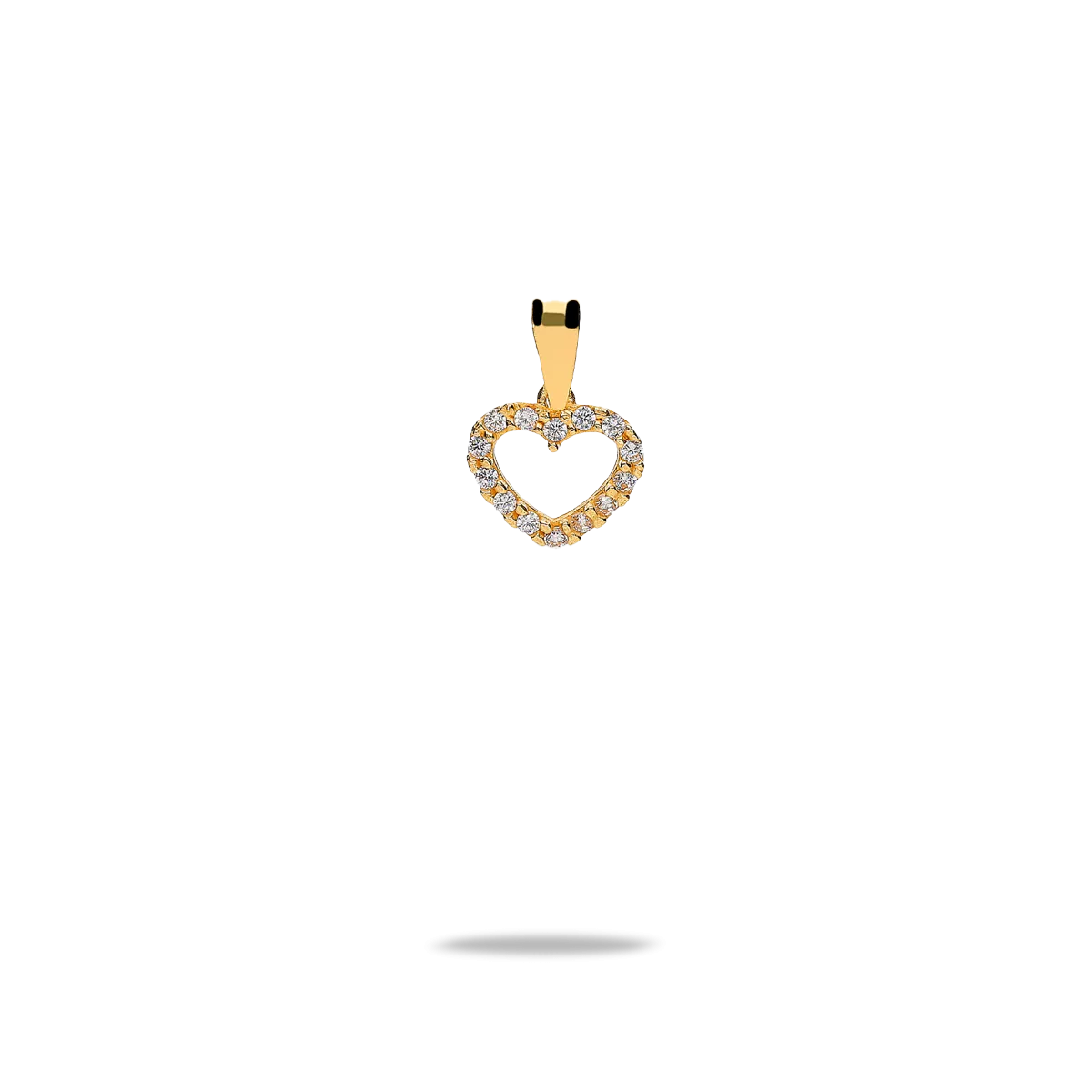 18k gold charm