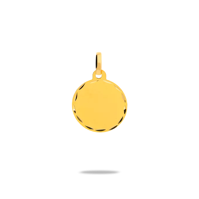 18k gold charm