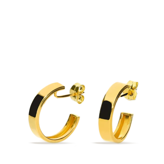 18k gold earrings