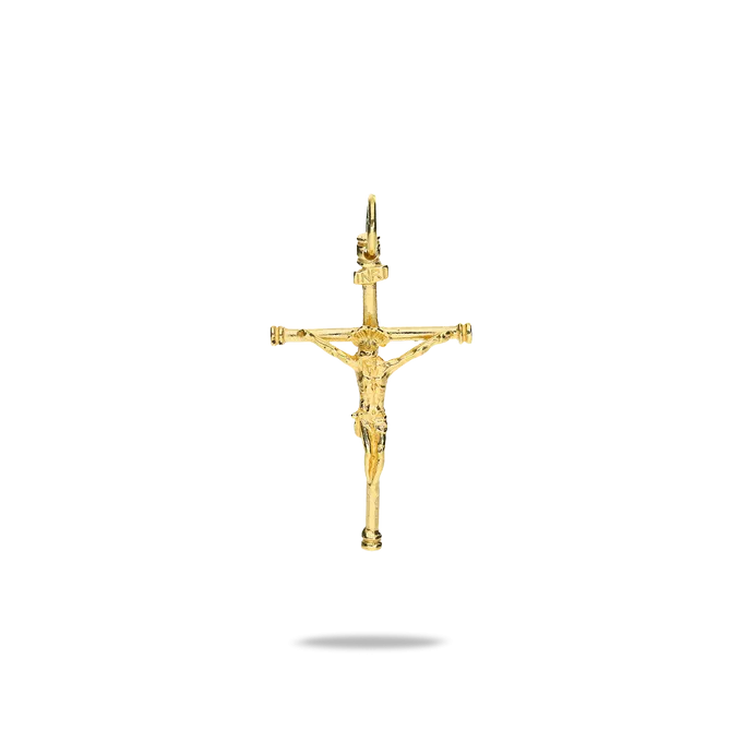 18k gold cross