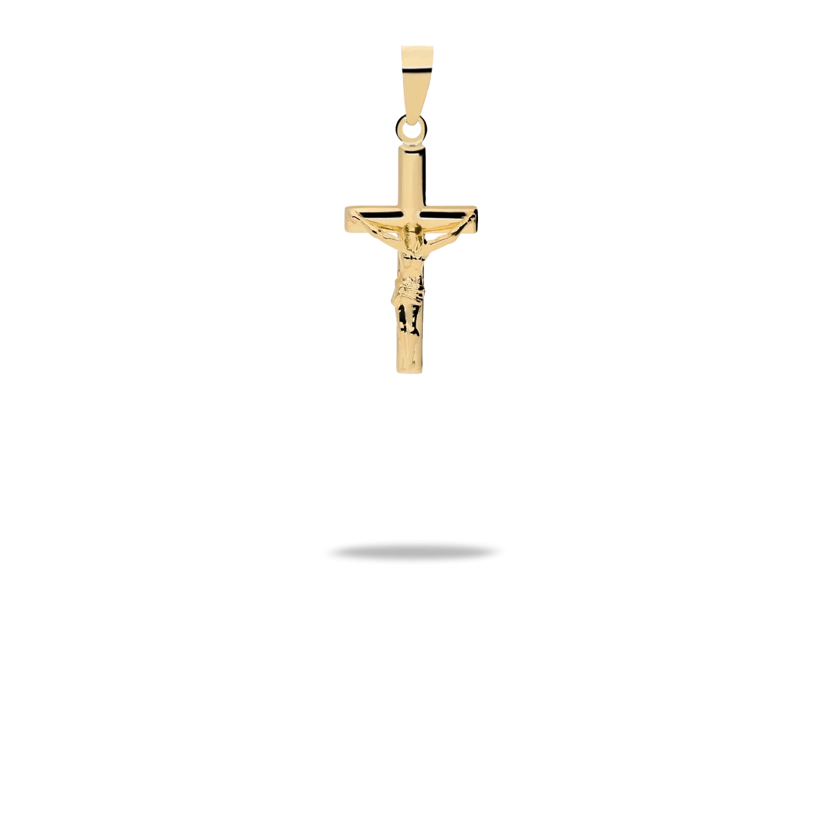 18k gold cross