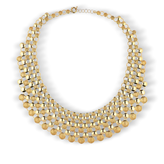 18k gold necklace BANBISHN