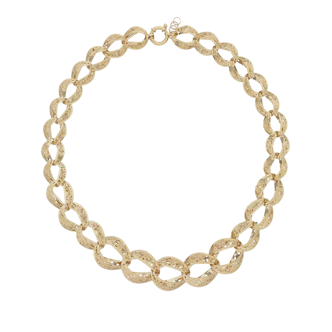 18k gold necklace