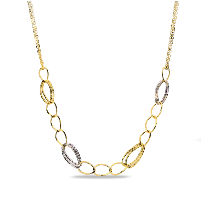 18k gold necklace