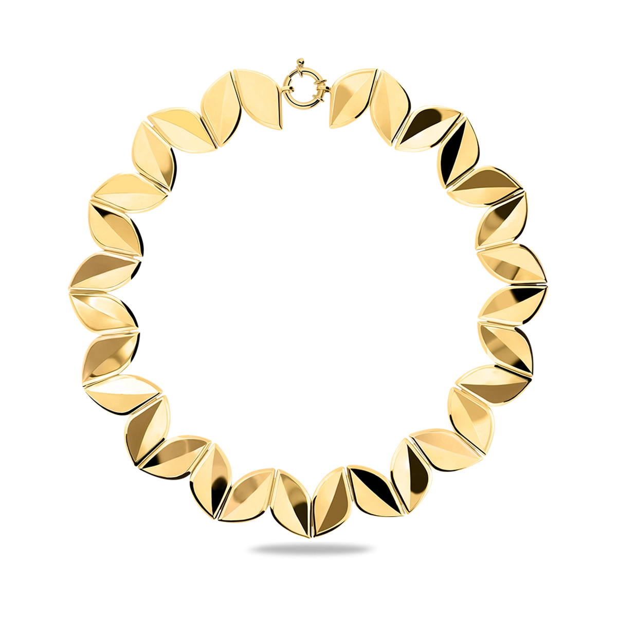 18k gold necklace CONTEMPORARY GARDEN