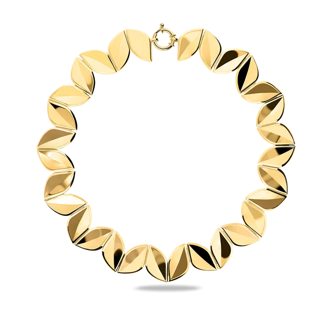18k gold necklace CONTEMPORARY GARDEN