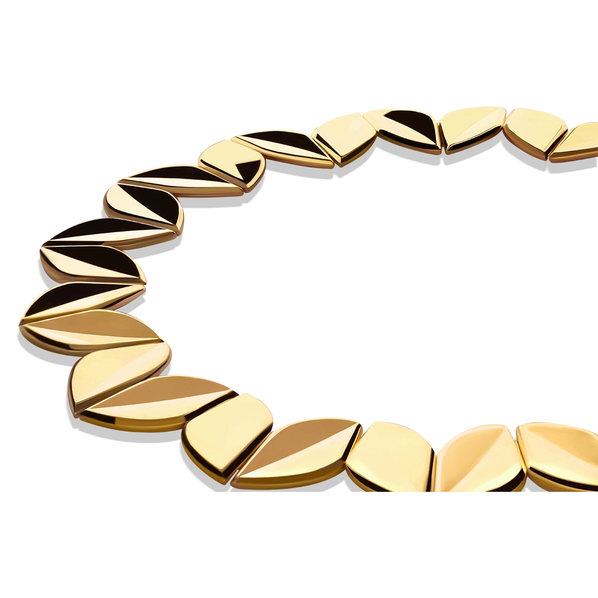 18k gold necklace CONTEMPORARY GARDEN