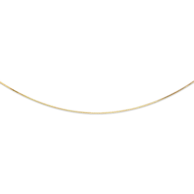 18k gold necklace