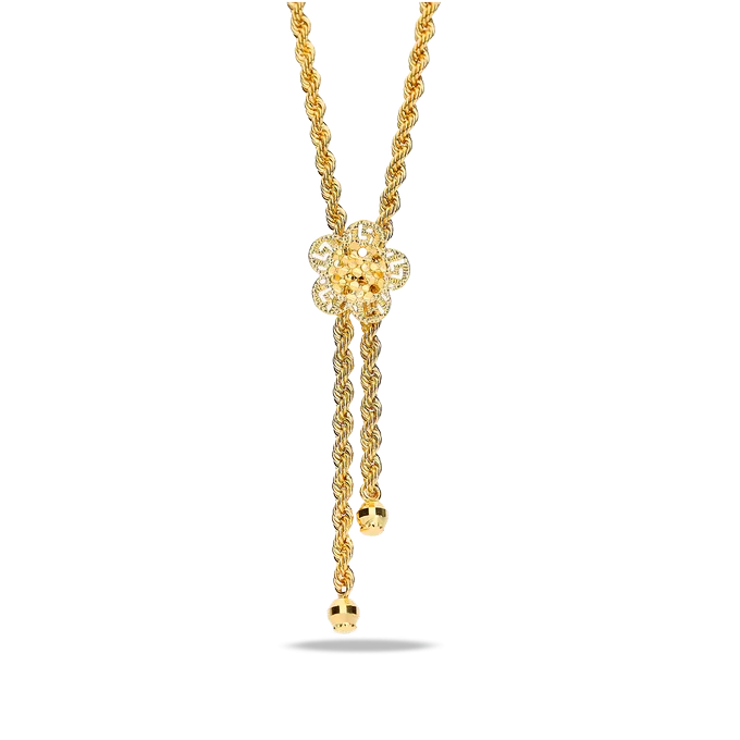 18k gold necklace