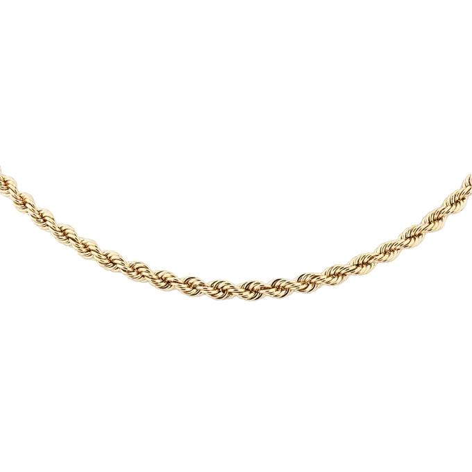 18k gold necklace THE ROPE