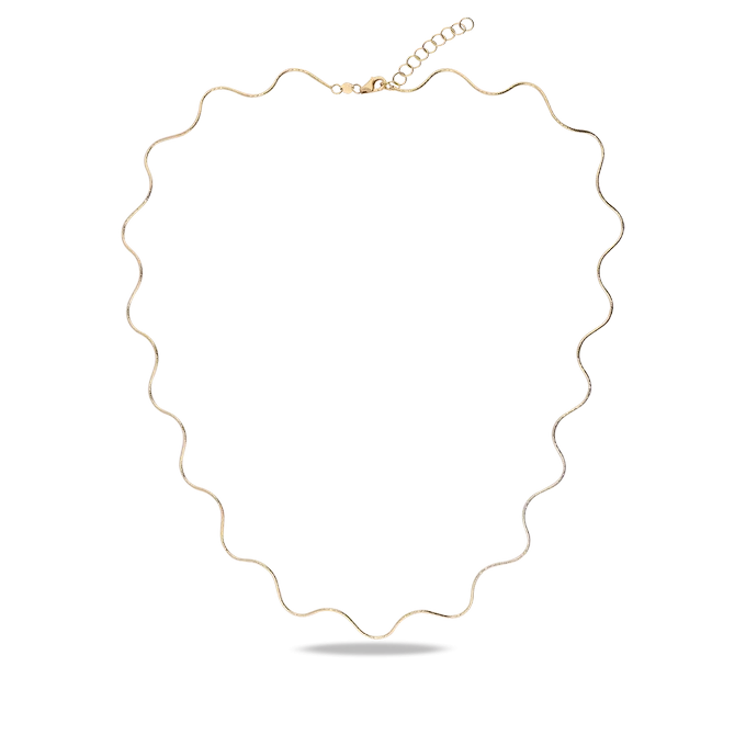 18k gold necklace