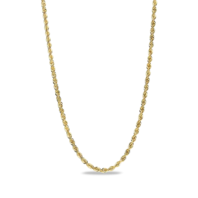 18k gold necklace THE ROPE