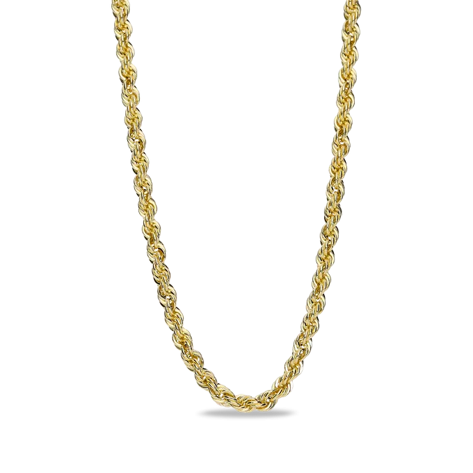 18k gold necklace THE ROPE