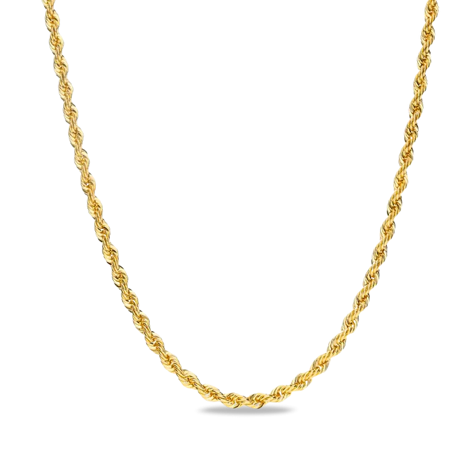 18k gold necklace THE ROPE