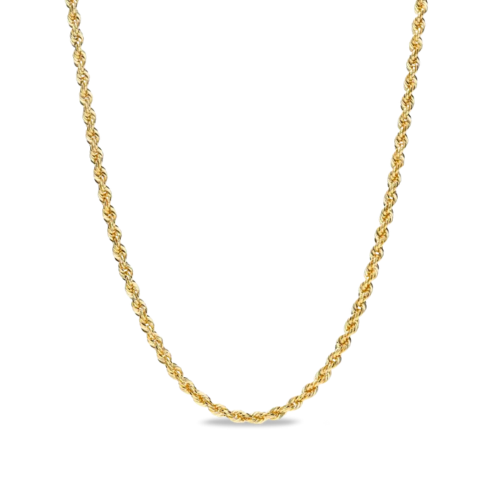 18k gold necklace THE ROPE