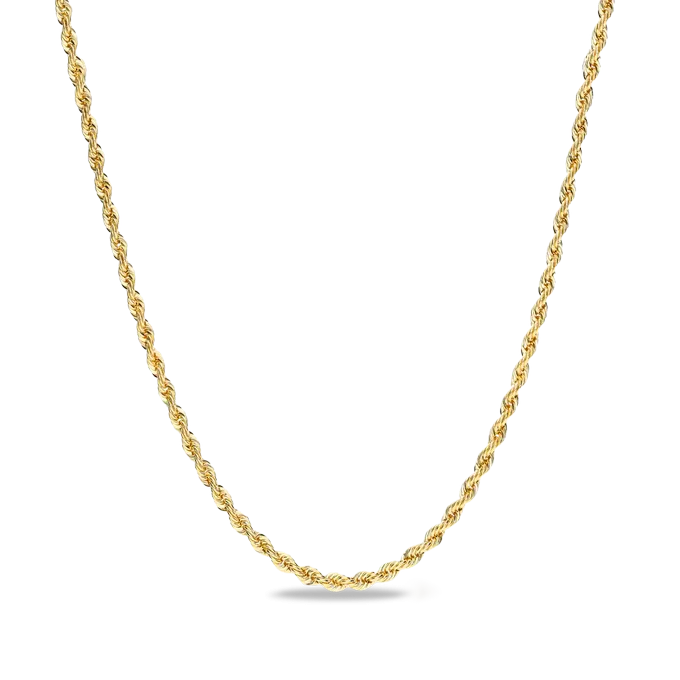 18k gold necklace THE ROPE