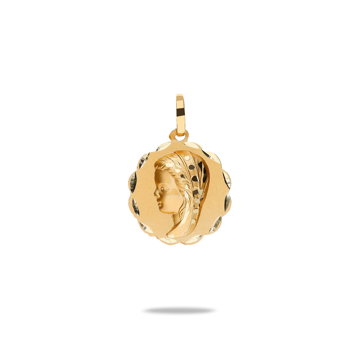 18k gold charm