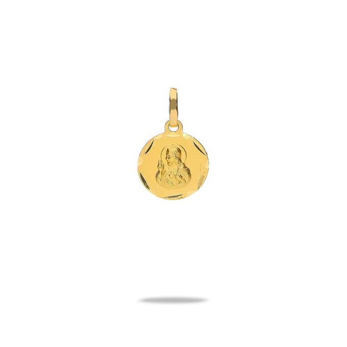 18k gold scapular