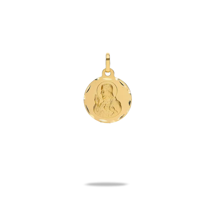 18k gold scapular