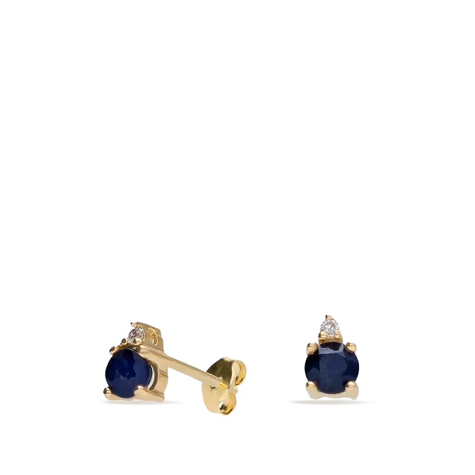 18k gold diamond earrings DUSK