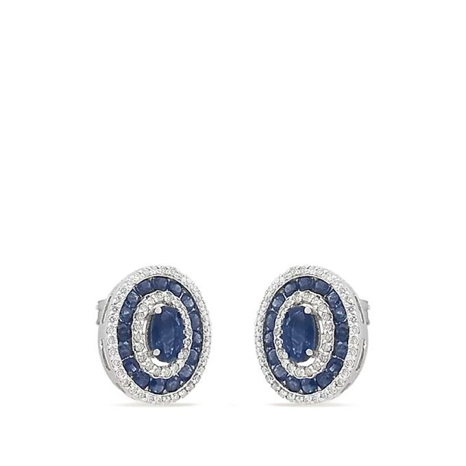 18k gold diamond earrings SHAHBANU