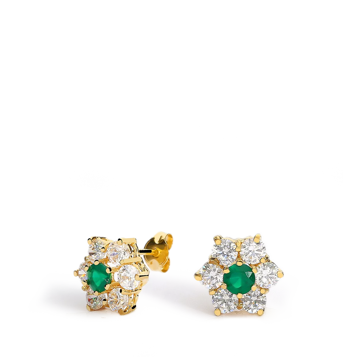 18k gold earrings