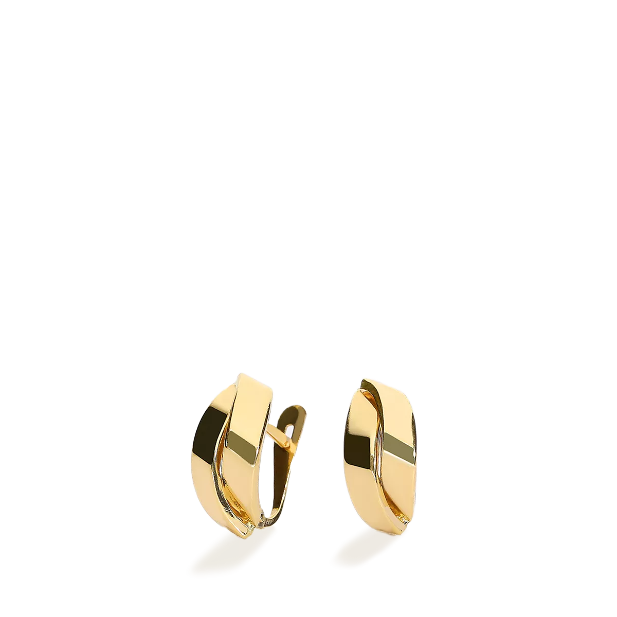 18k gold earrings