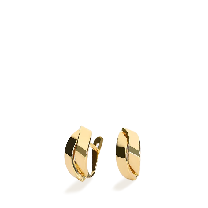 18k gold earrings