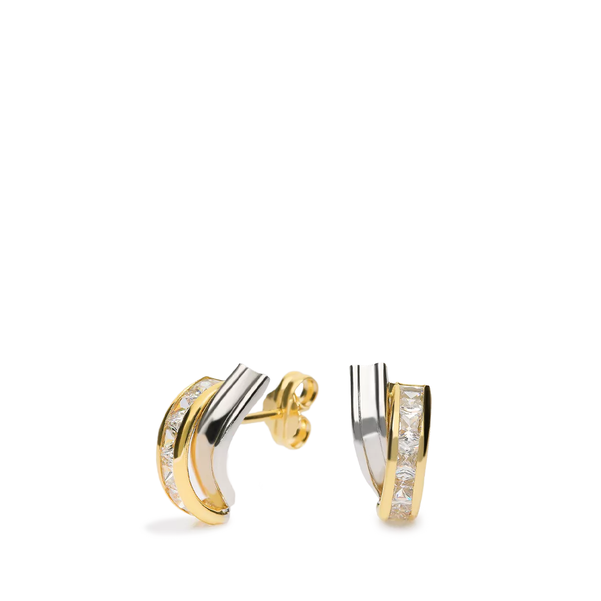 18k gold earrings