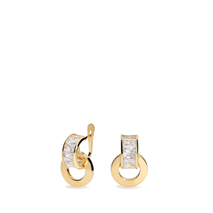 18k gold earrings