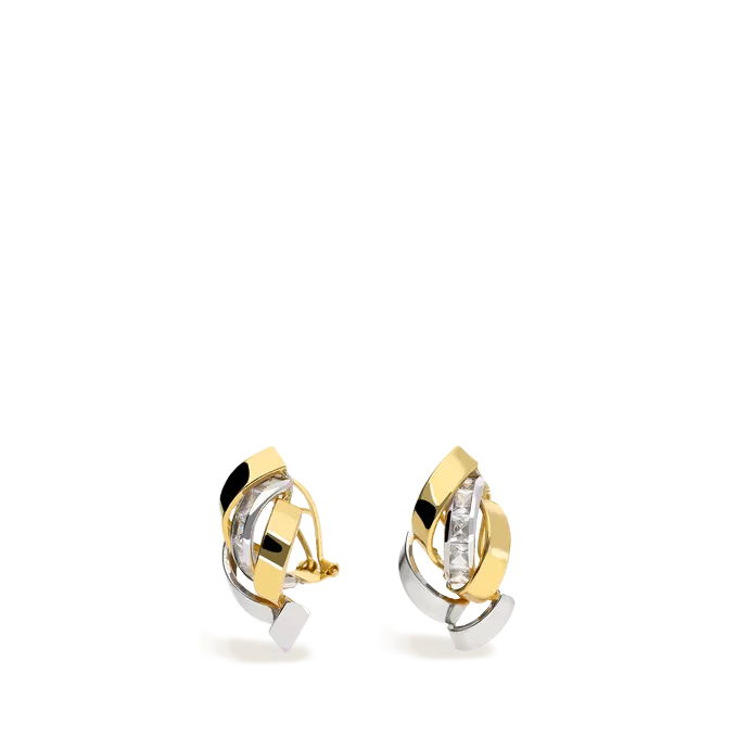 18k gold earrings