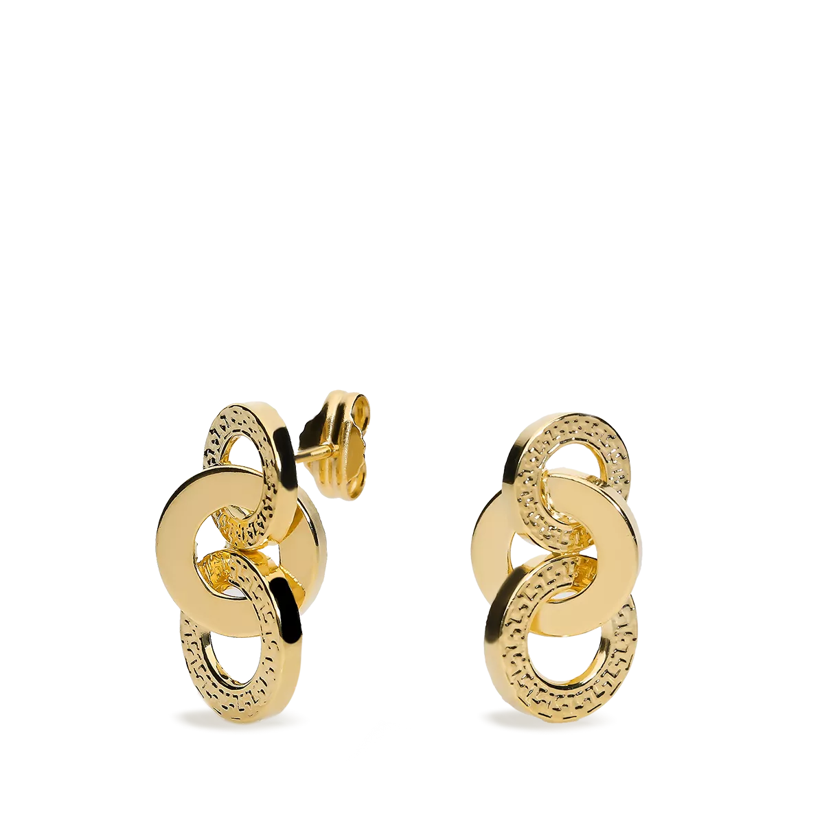 18k gold earrings