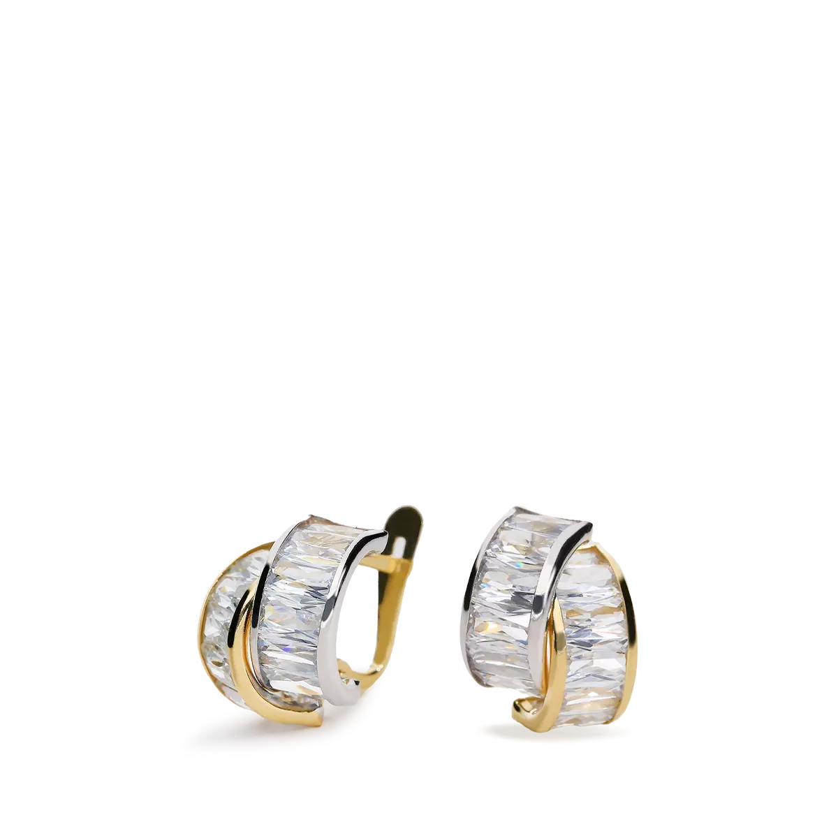 18k gold earrings