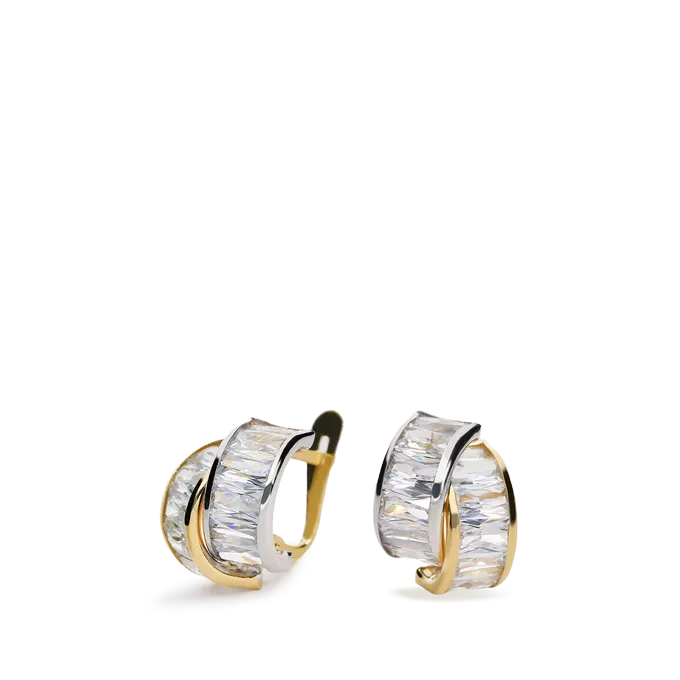 18k gold earrings