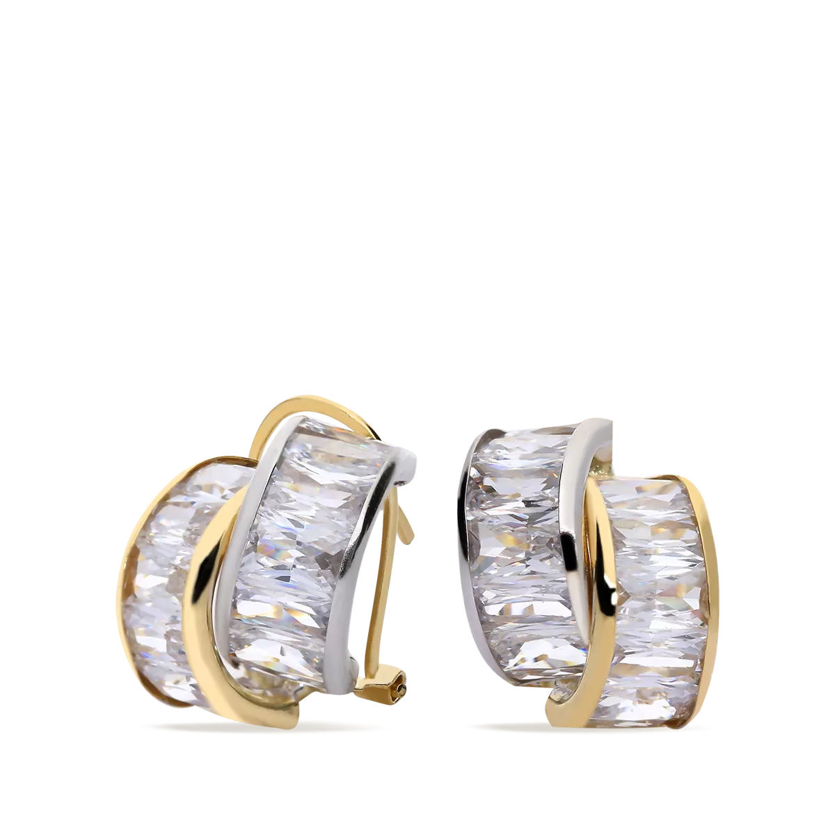 18k gold earrings