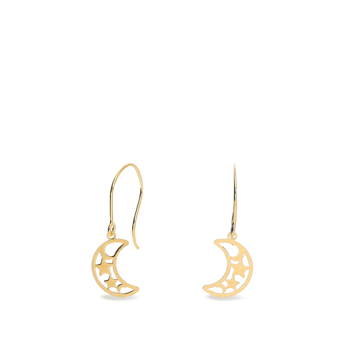 18k gold earrings