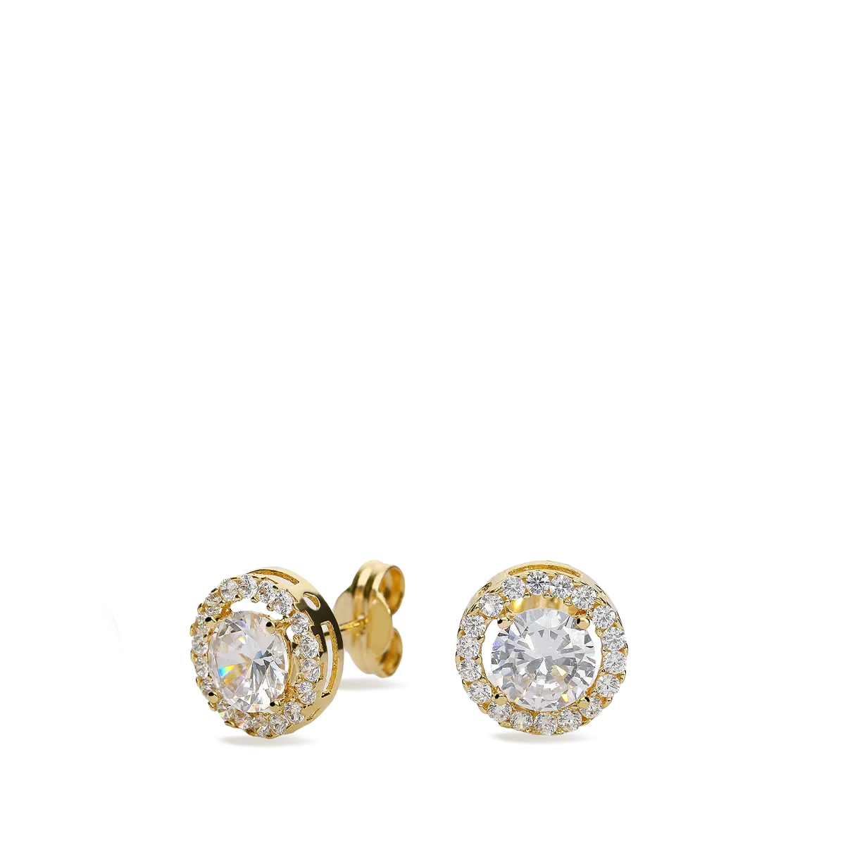 18k gold earrings