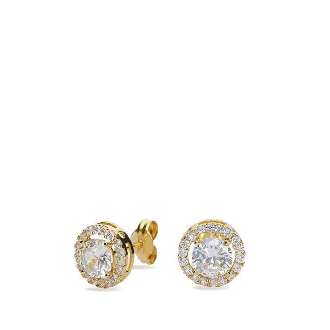 18k gold earrings