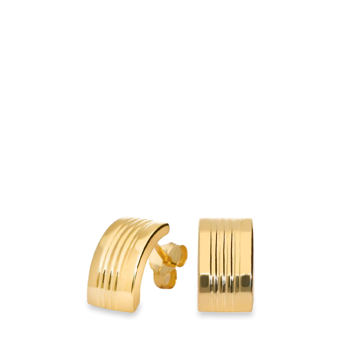 18k gold earrings