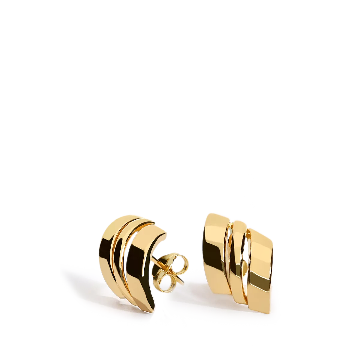 18k gold earrings