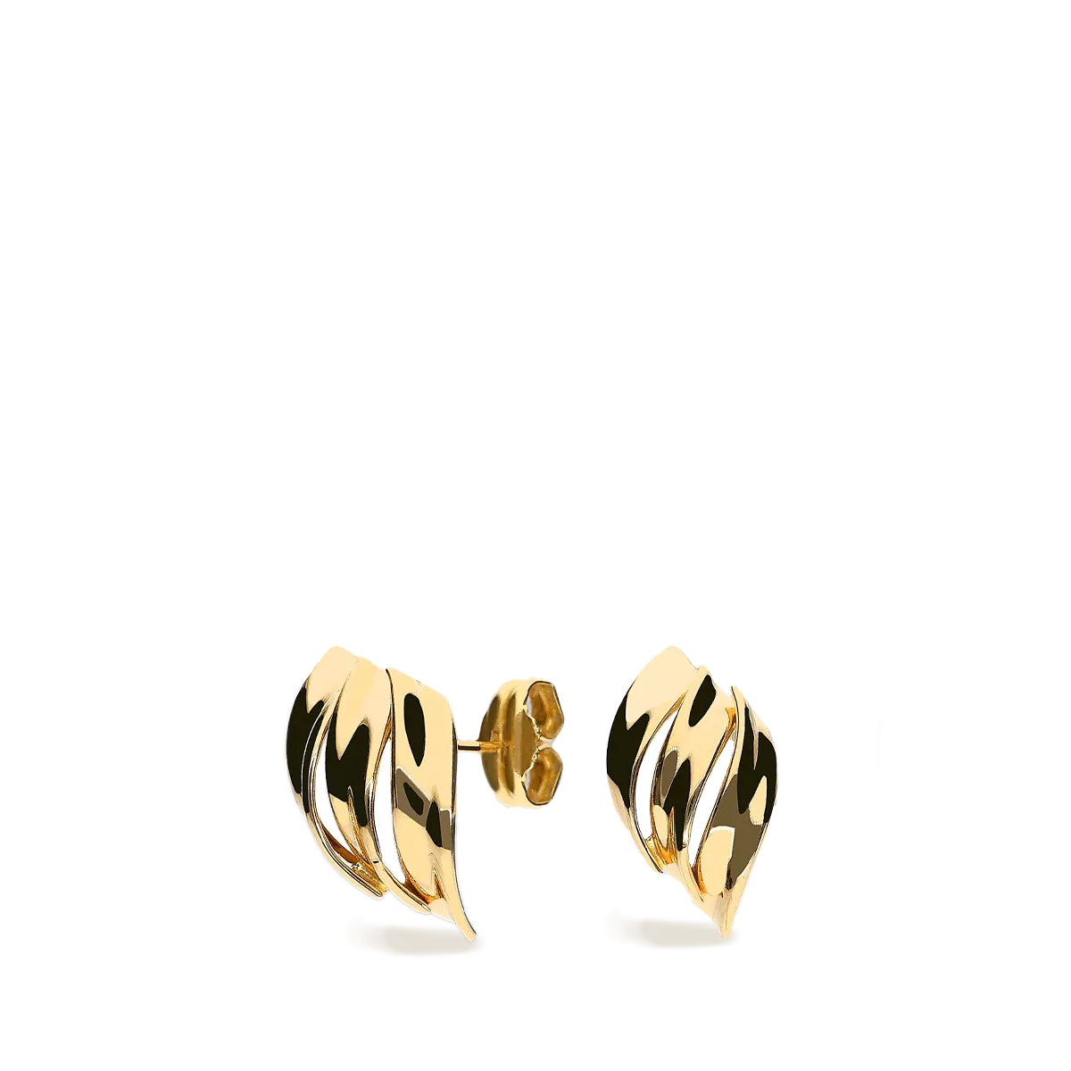 18k gold earrings