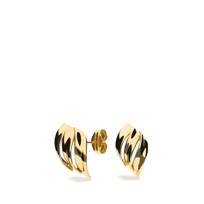 18k gold earrings