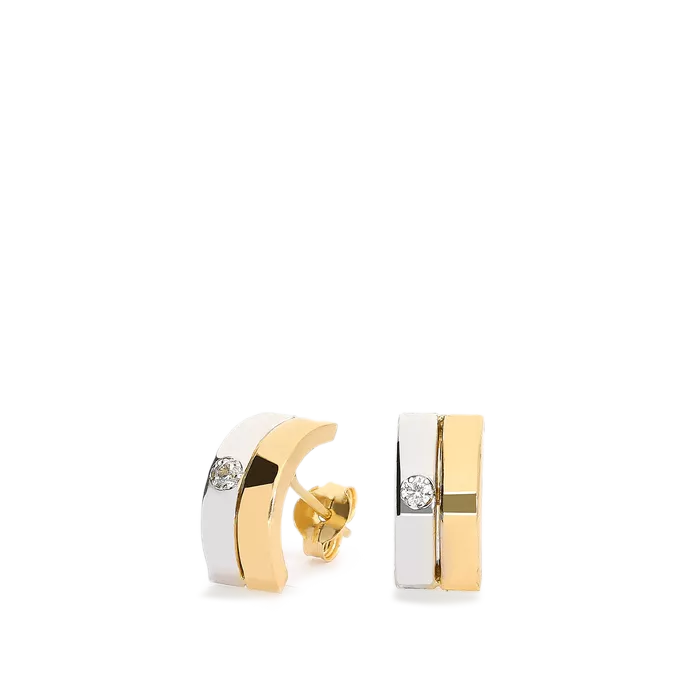 18k gold earrings