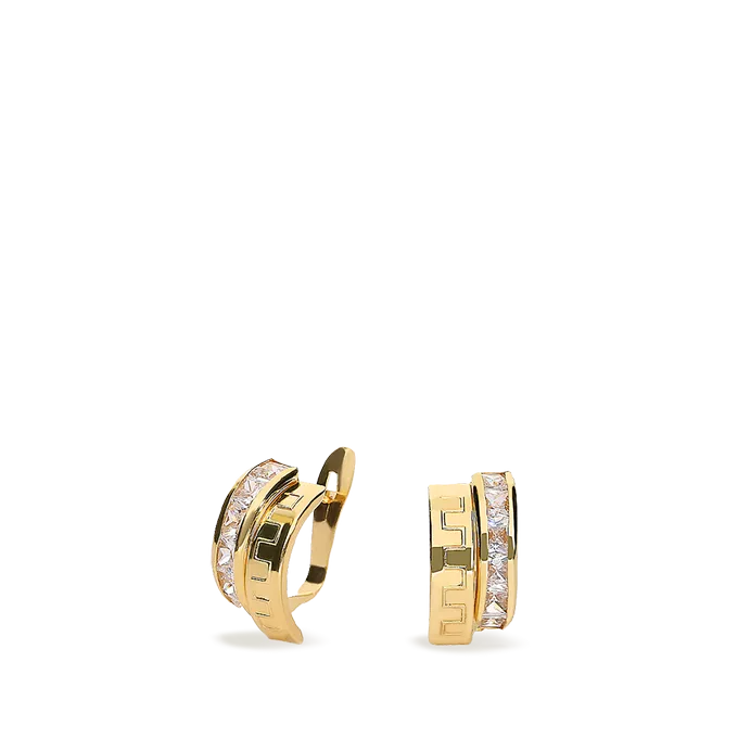 18k gold earrings