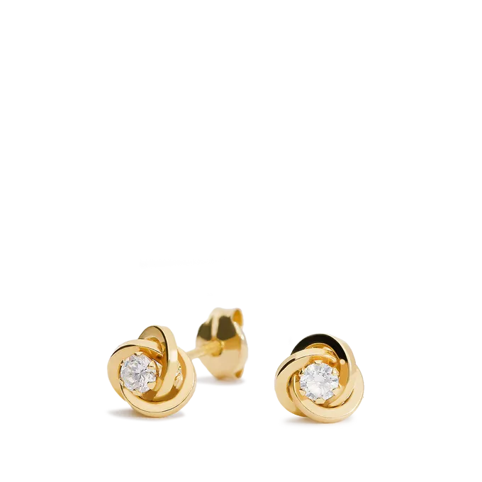 18k gold earrings