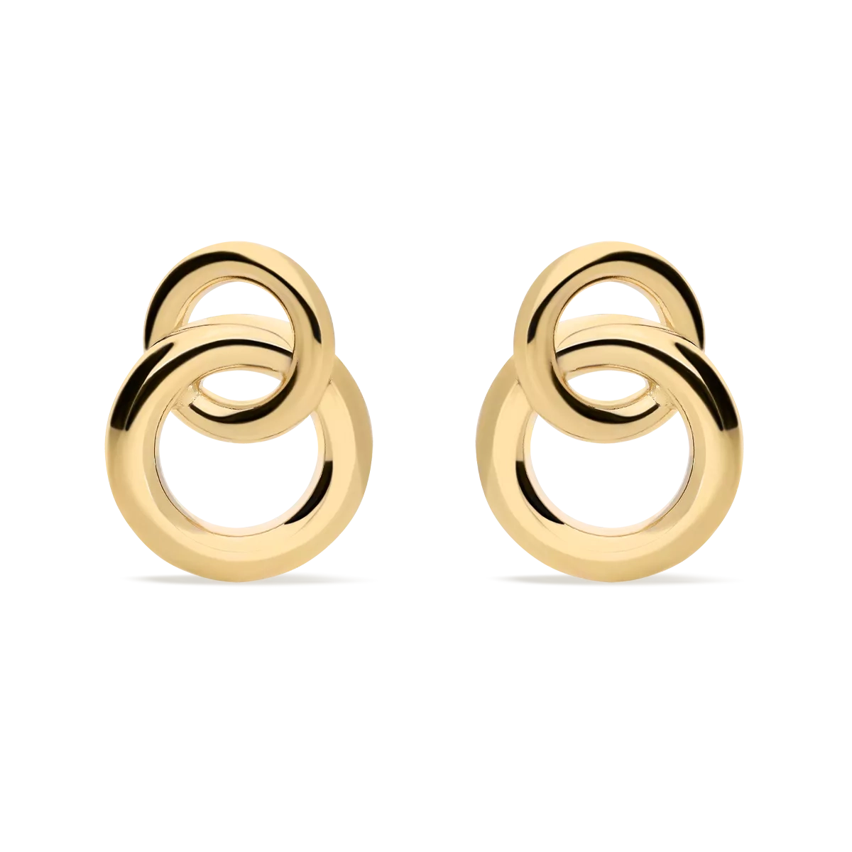 18k gold earrings