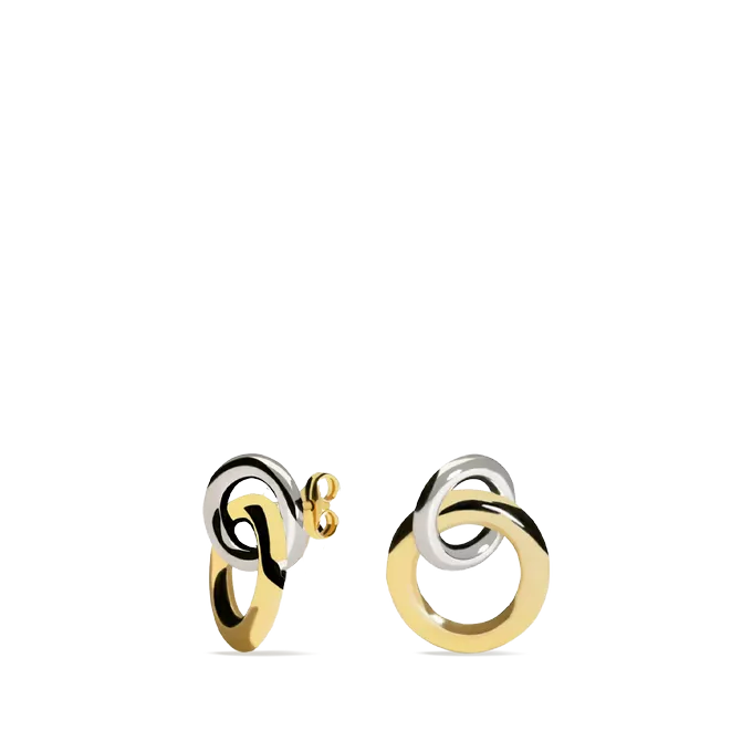 18k gold earrings